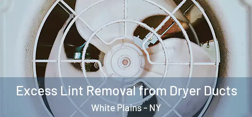  Excess Lint Removal from Dryer Ducts White Plains - NY